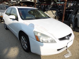 2004 HONDA ACCORD EX WHITE 4DR 3.0L AT A17641